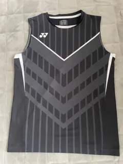 YONEX ノースリーブシャツ M ブラック/グレー