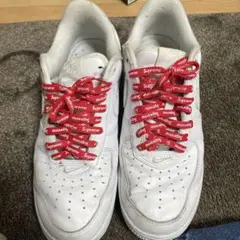 Nike Air Force 1 Supreme シューレース付き