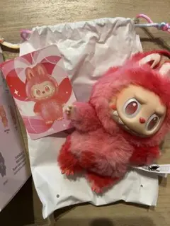 POPMARTラブブ エナジー LABUBU LOVE 赤