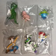 トイ・ストーリー　ゆらゆらつながるマスコット　6点セット