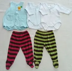 80サイズ ロンパース カバーオール