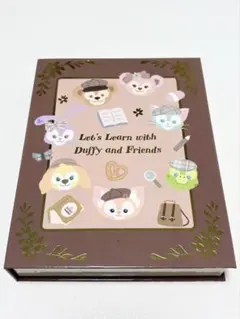 上海ディズニー　ダッフィーフレンズ　ブック型お菓子箱