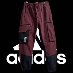 メンズL　adidas カーゴジョガーパンツ