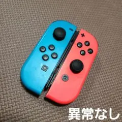 85 Nintendo Switch ジョイコン ネオンブルー、ネオンレッド