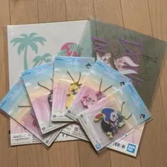 リロ＆スティッチ　1番くじ　ラバーチャーム　クリアファイル　ステッカー　セット