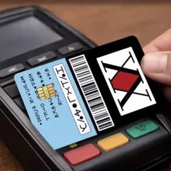 HUNTER×HUNTER ハンターライセンス　クレジットカード ステッカー