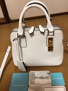 美品★SamanthaThavasa レディマイン ホワイト ミニバッグ
