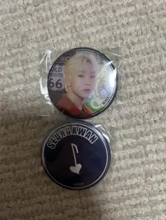 SEVENTEEN museumスングァン 缶バッジ 2種セット
