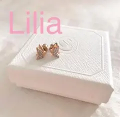 Swarovski Idyllia Lilia ♥ ローズゴールド ピアス