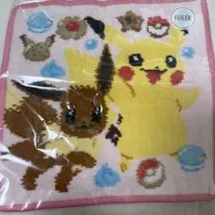 FEILER ポケモン ハンカチ ピカチュウ イーブイ