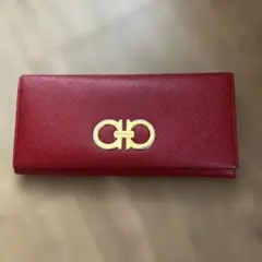 349 美品 Ferragamo サルバトーレフェラガモ 2つ折り 長財布 - メルカリ