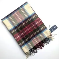 ☆正規品☆ ジョンストンズ 大判カシミヤストール へシアンドレススチュワート