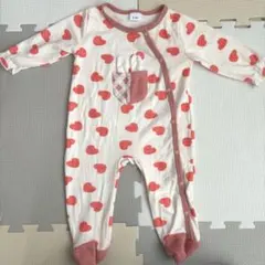 新品 韓国子供服 ベビー服 女の子 ハート柄ロンパース