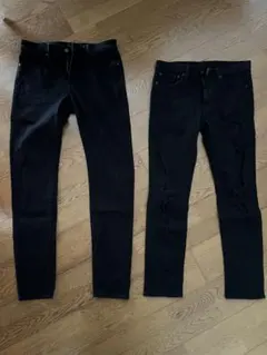 ユニクロGUジーユー スキニーデニム31M 2本