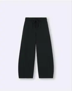 GU スウェットバレルレッグパンツ