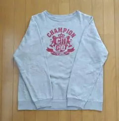 チャンピオン　トレーナー　グレー　Lサイズ