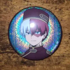 ヒロアカ アニメトカフェ 轟焦凍 ホログラム缶バッジ