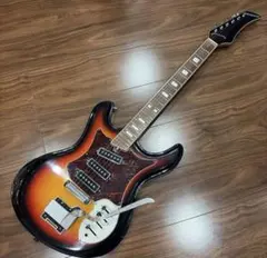 エレキギター ビザールギター Teisco WG-3L 1966製 ヴィンテージ
