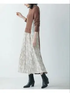 ブージュルード ロングワンピース