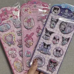 シール サンリオ ウォーターシール 3枚セット