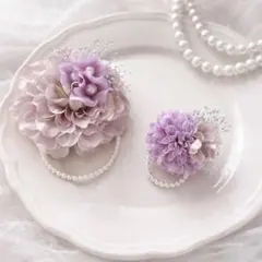 再販！親子セットコサージュ　入学式　卒業式　フォーマル　親子コサージュ