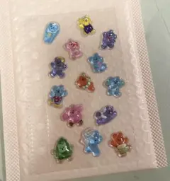 Jerry bear シール　韓国限定シール　くま　ジェリーベア　おすそわけ