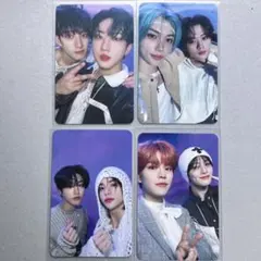 straykids 楽star トレカ ユニットトレカ 4枚セット コンプ 2