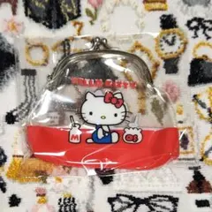 匿名配送♢3COINS サンリオキャラクターズ　がま口ポーチ　ハローキティ