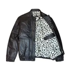 美品　80s 90s レザージャケット　ブラウン