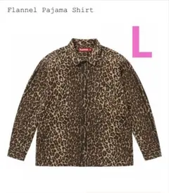 Supreme Flannel Pajama Shirt "Leopard" Lのサムネイル