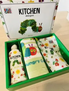はらぺこあおむし　キッチン洗剤　ハンドタオルセット