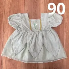 ベビーワンピース ティンカーベル Loulou Ami サイズ90 ディズニー