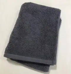 ウチノ　ビッグフェイスタオル　スポーツタオル　大判タオル　速乾カラリ グレー