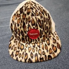 Supreme レオパード柄 メッシュキャップ