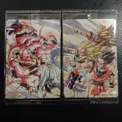 【新品未開封】 ドラゴンボール イタジャガ 5-27 5-28 cr 悟空 ブウ