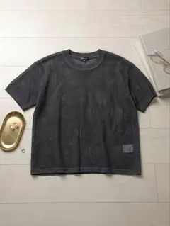 美品✨INDIVI 半袖　Tシャツ　ブラック　38サイズ　夏のサムネイル