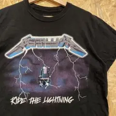 METALLICA メタリカ バンドTシャツ RIDETHE LIGHTNINGのサムネイル