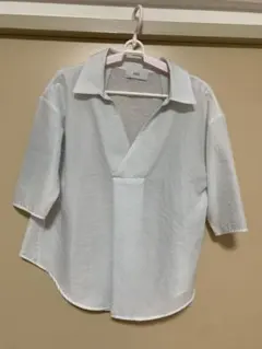 アズール シースルー 半袖 シャツ