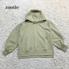 zootie フード付きパーカー　トレーナー　スウェット　ウォッシャブル　無地のサムネイル
