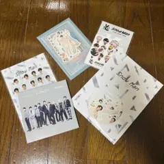 Snow Man フレークシール メモ帳 ミニクリアファイル まとめ売り