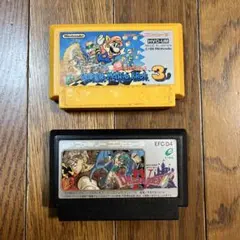 ファミコン　ソフト　２本まとめ売り