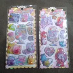 正規品　キラキラウォーターinシール　2枚