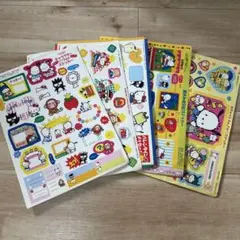 【レア】平成レトロ サンリオシール キティ ５枚セッ1995年製