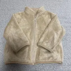ユニクロ　ベビーフリースジャケット80