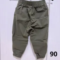 ベビー服 子供服 パンツ ズボン ボトムス カーキ 90 バースデイ