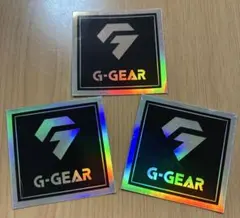 東京ゲームショウ2023 TSUKUMO G-GEAR ステッカー 3枚セット