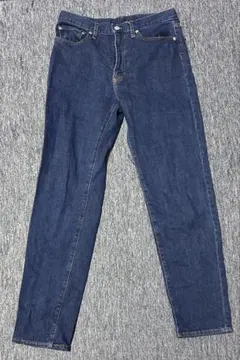 GU ダークブルースリムフィットデニム