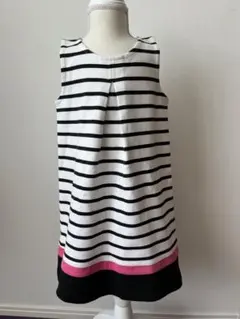 Gymboree ワンピース ノースリーブ ボーダーライン 清楚 上品 オシャレ