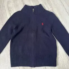 Polo by Ralph Lauren ネイビー カーディガン 110