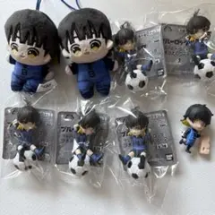 日本代表サッカー選手ぬいぐるみ4体セット 不二家ペコちゃんポコちゃん